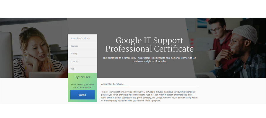 Launch Your Career In It With Google S It Support Certificate On